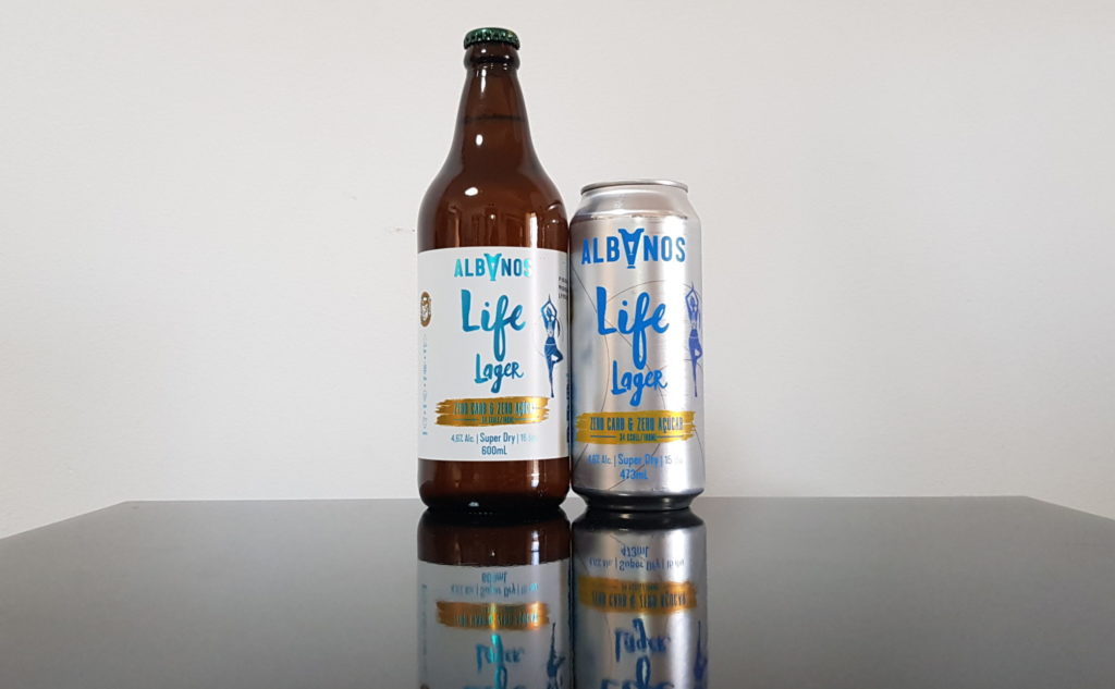 Cerveja de Baixa Caloria - Albanos Life Lager